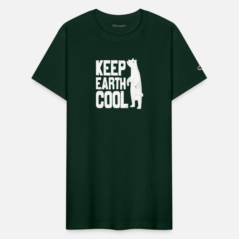 Keep Earth Cool Earth Protect Polar Bear Animal