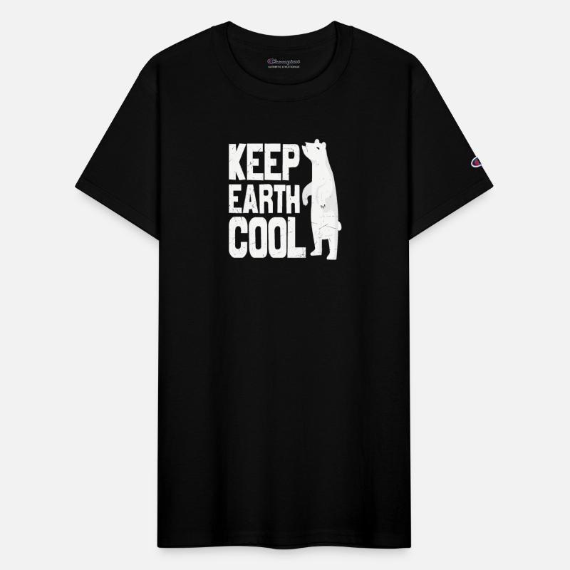 Keep Earth Cool Earth Protect Polar Bear Animal
