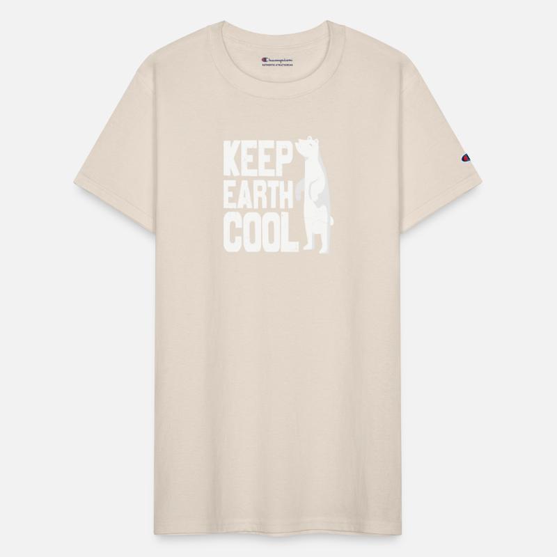 Keep Earth Cool Earth Protect Polar Bear Animal