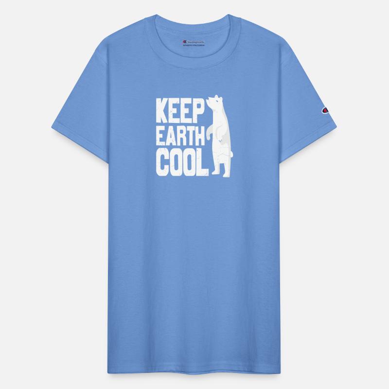 Keep Earth Cool Earth Protect Polar Bear Animal
