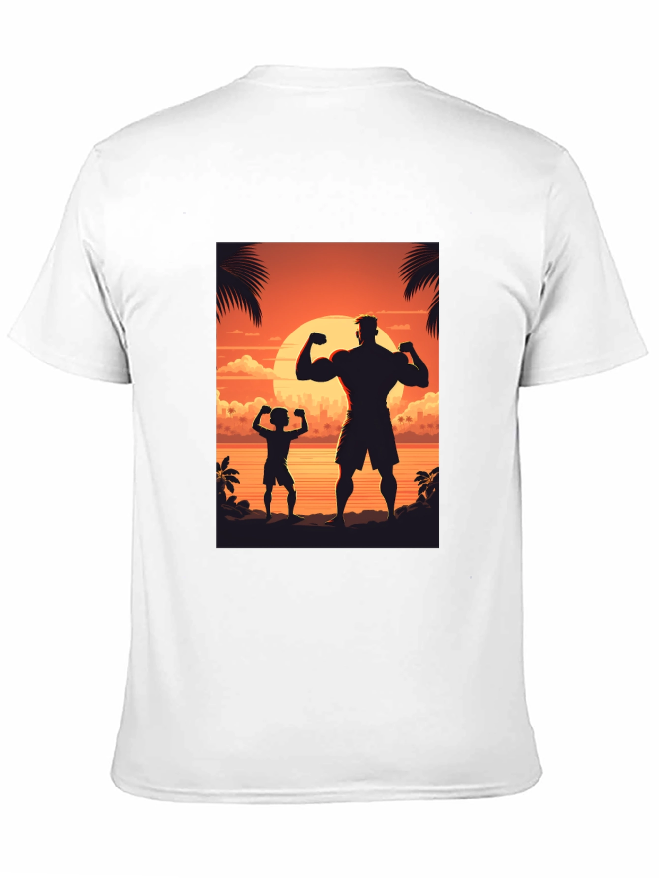 Sunset Silhouette Graphic Tee
