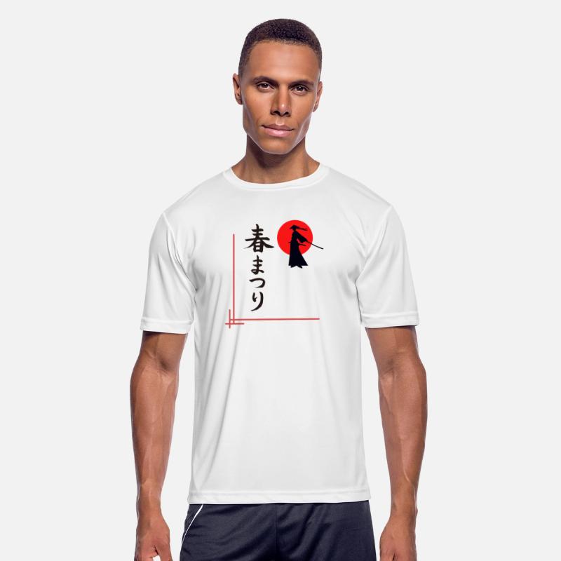 Kimono Warrior with Red Sun