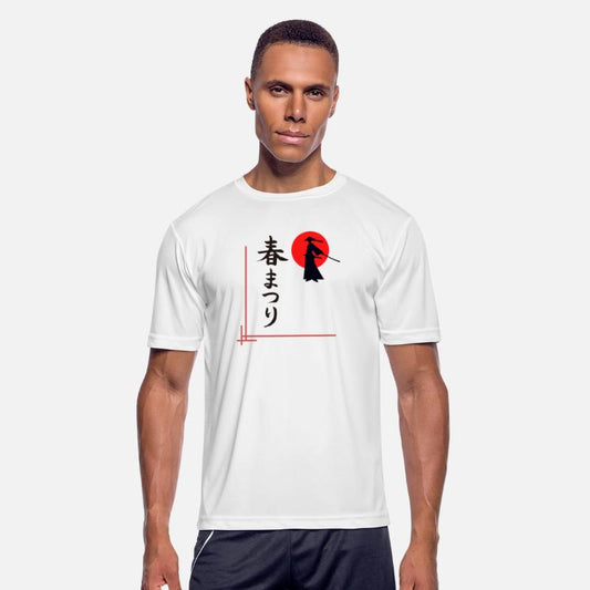 Kimono Warrior with Red Sun