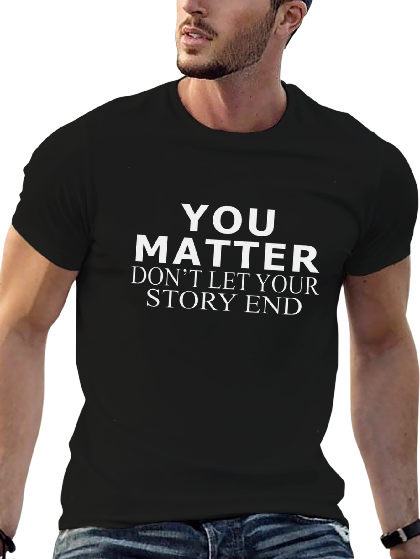 You Matter Graphic Tee - Inspirational Message