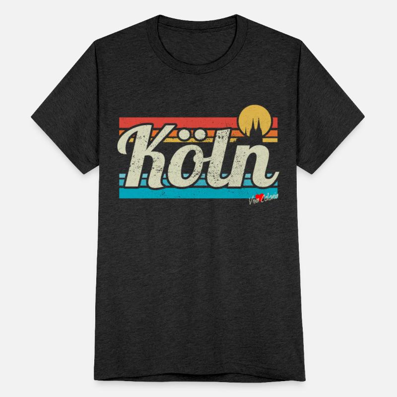 Köln Skyline Cologne Lover Retro Gift I Love Köln