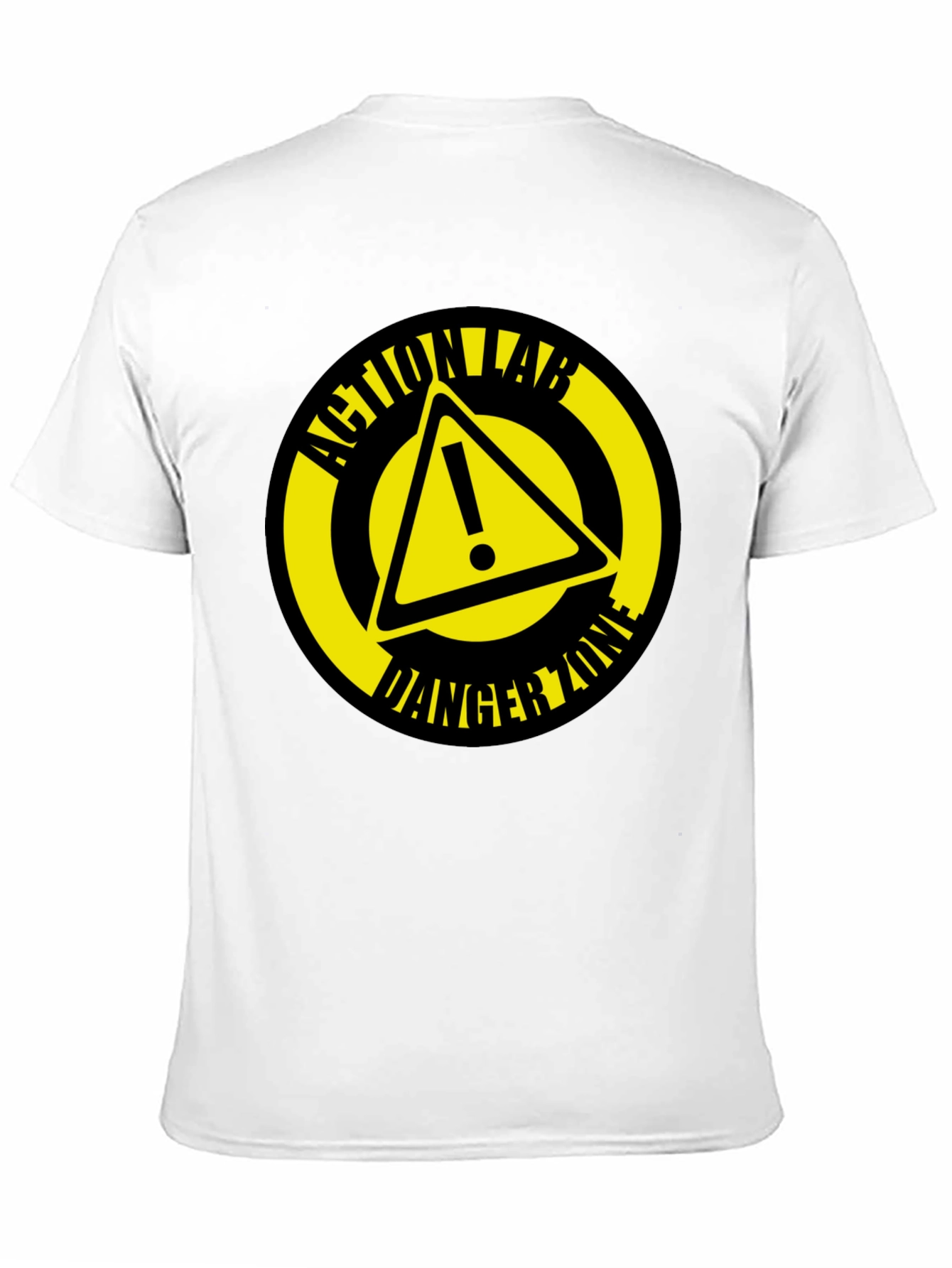 Action Lab Danger Zone Black Graphic T-Shirt