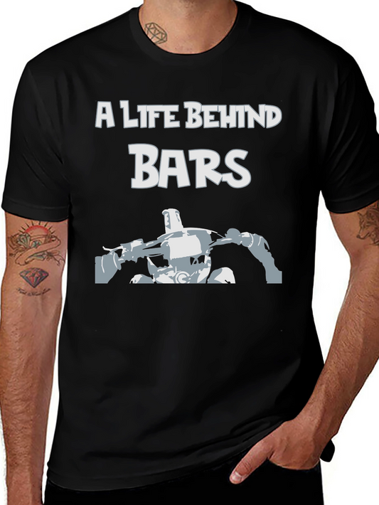 A Life Behind Bars T-Shirt - Biker Tee