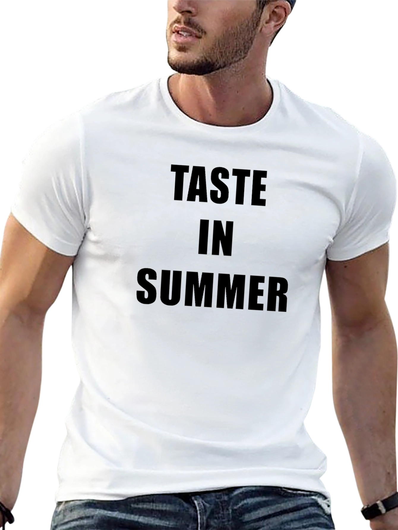 Taste in Summer Graphic Tee - Black