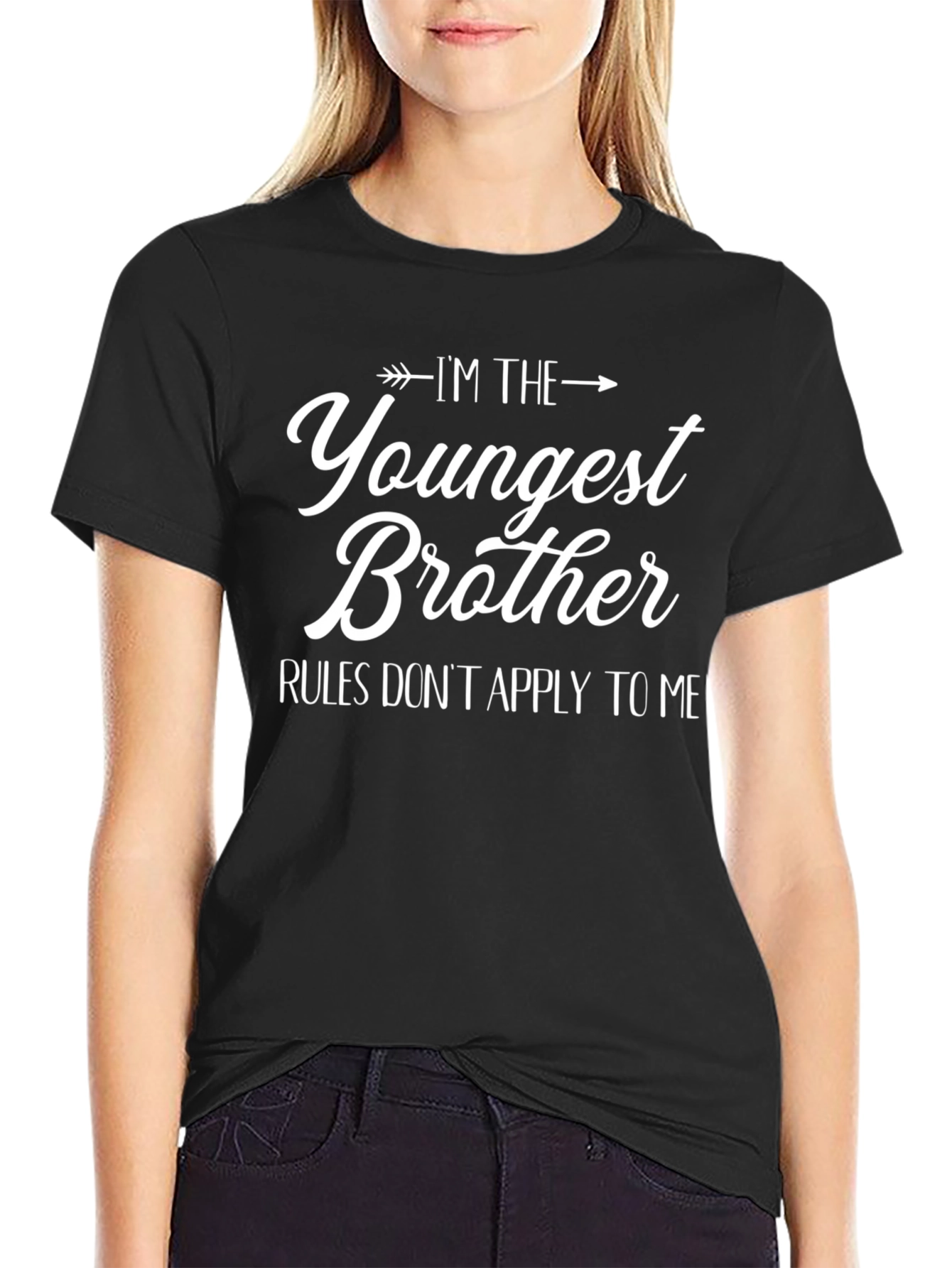Youngest Brother Novelty Graphic Tee