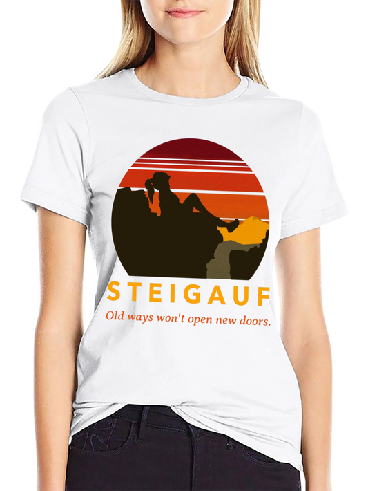 Sunset Silhouette Tee - Steigauf Graphic Novelty T-Shirt