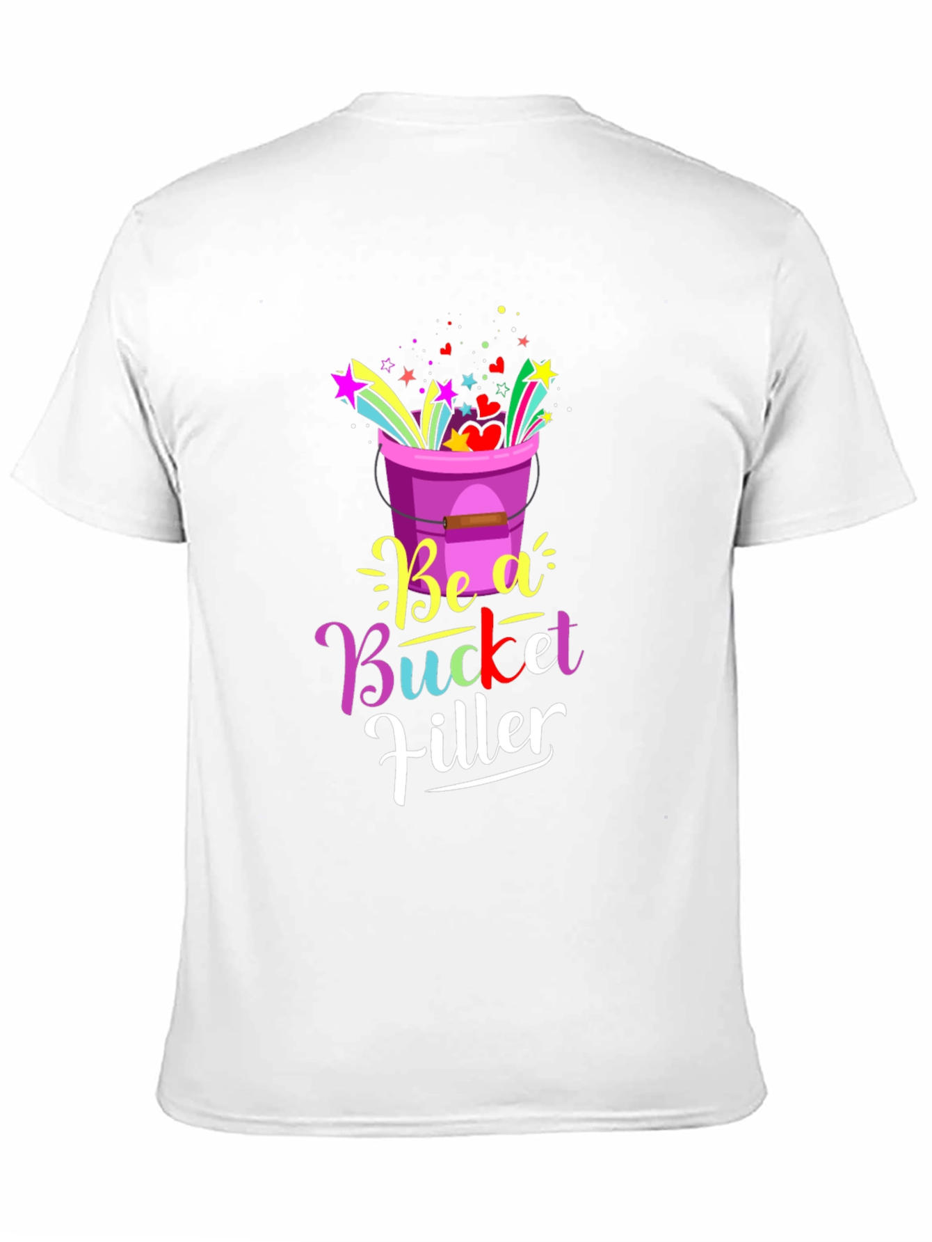 Be a Bucket Filler Graphic Tee - Black