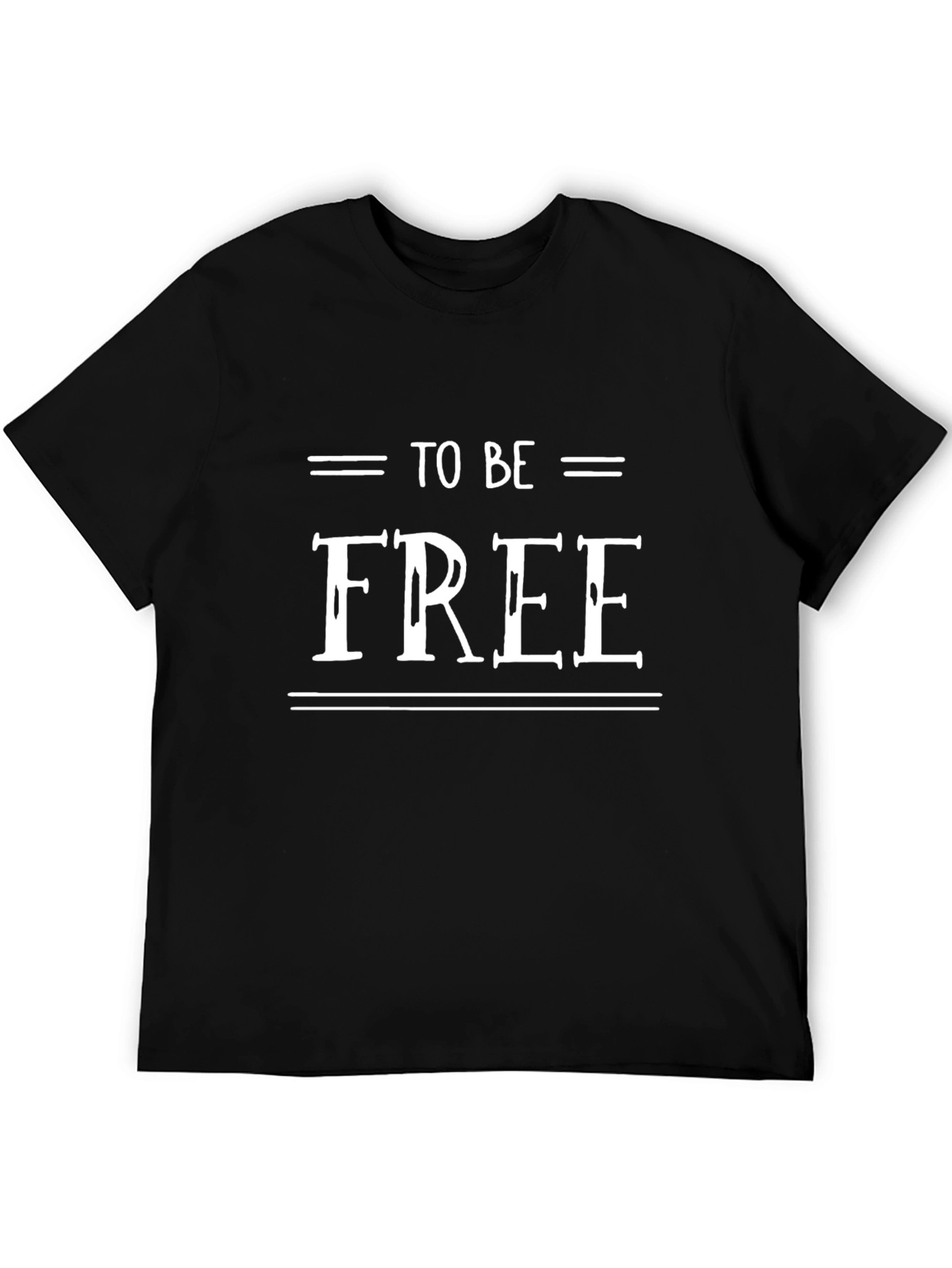 To Be Free Graphic T-Shirt - Stylish Cotton Tee
