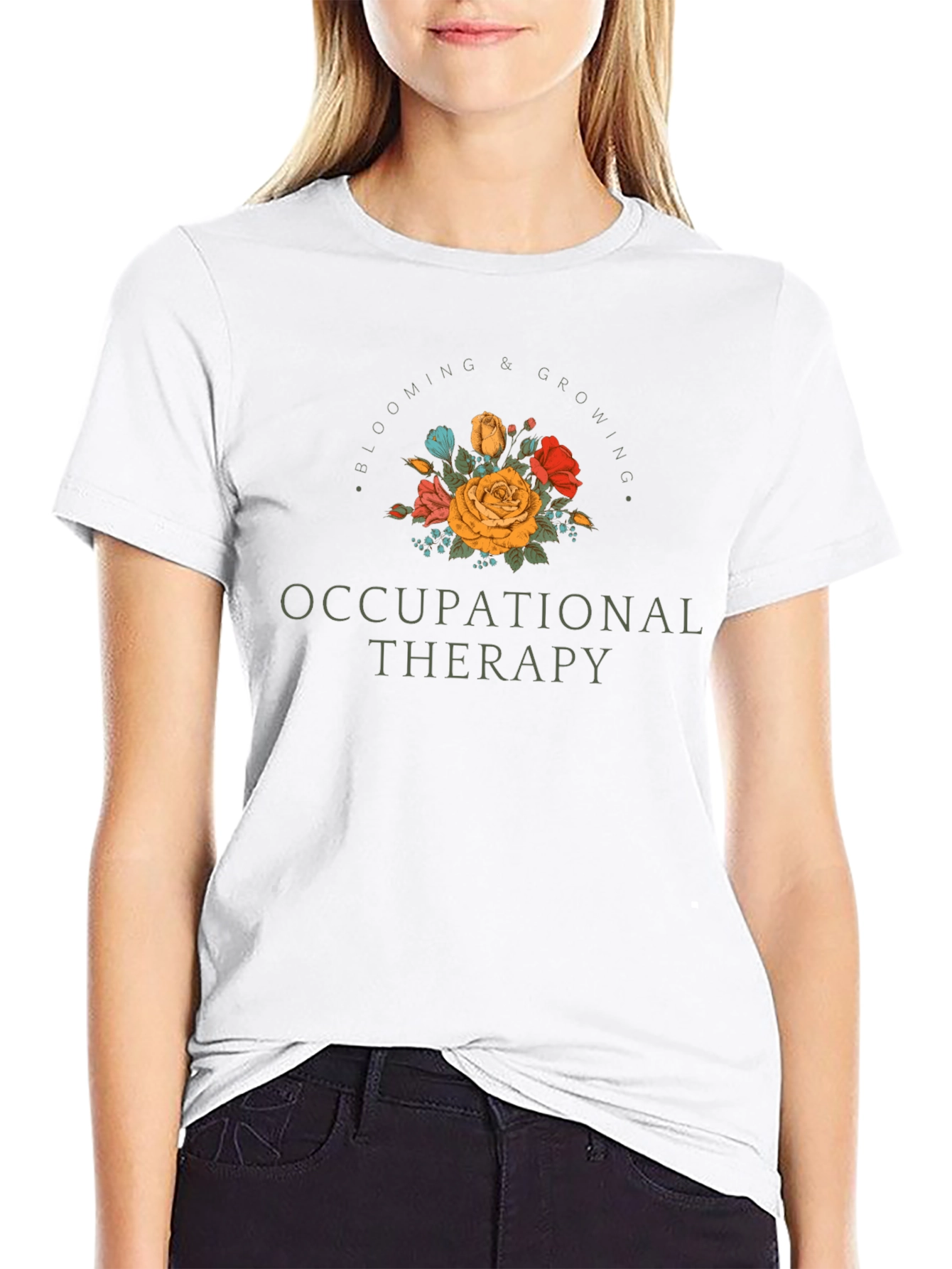 Blooming Occupational Therapy T-Shirt