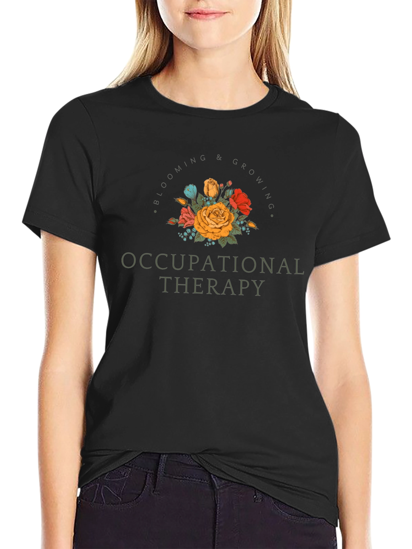 Blooming Occupational Therapy T-Shirt