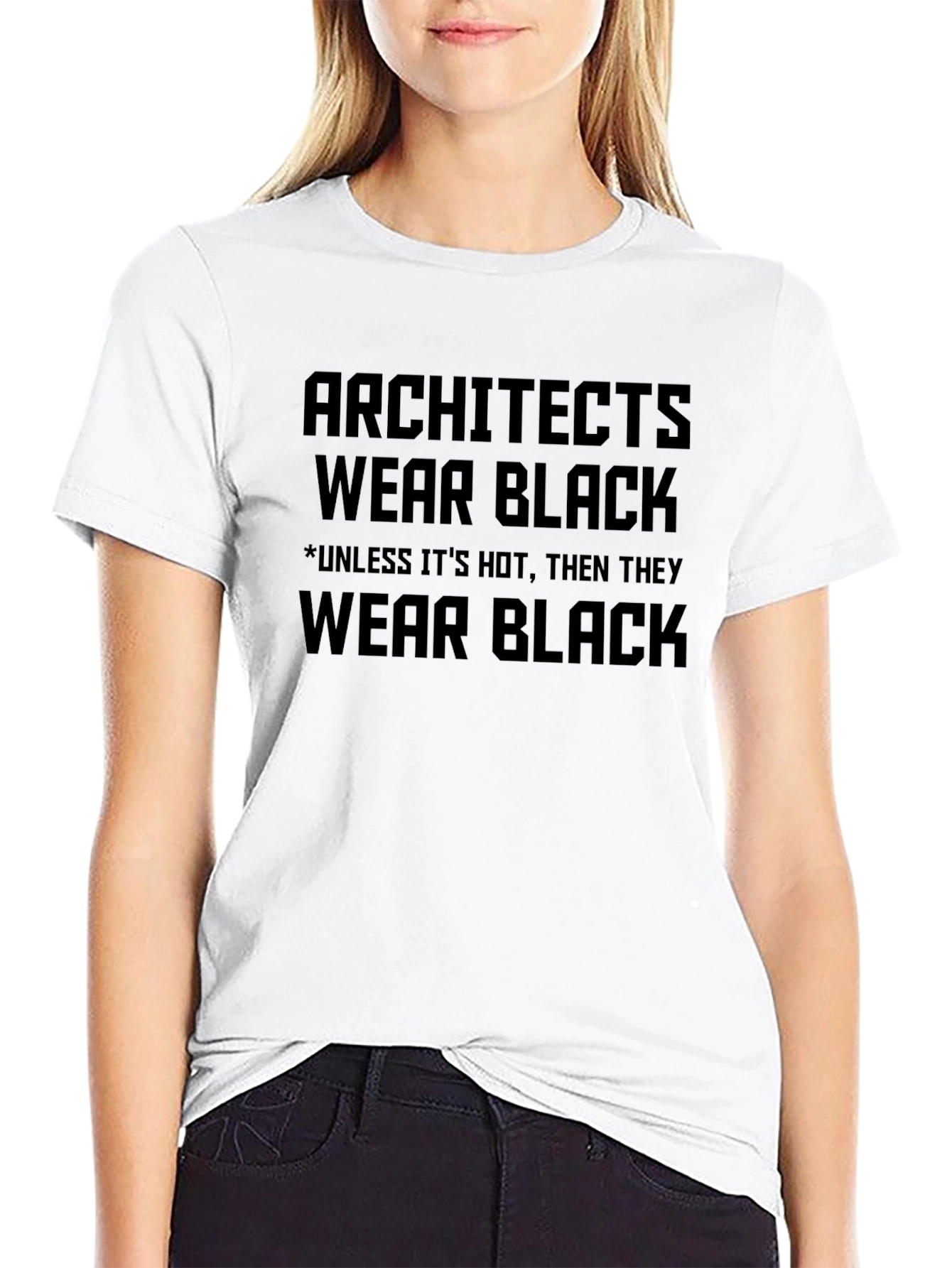 Architects Wear Black Humor T-Shirt