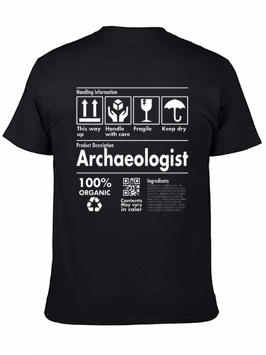 Archaeologist Organic T-Shirt - Handle with Care