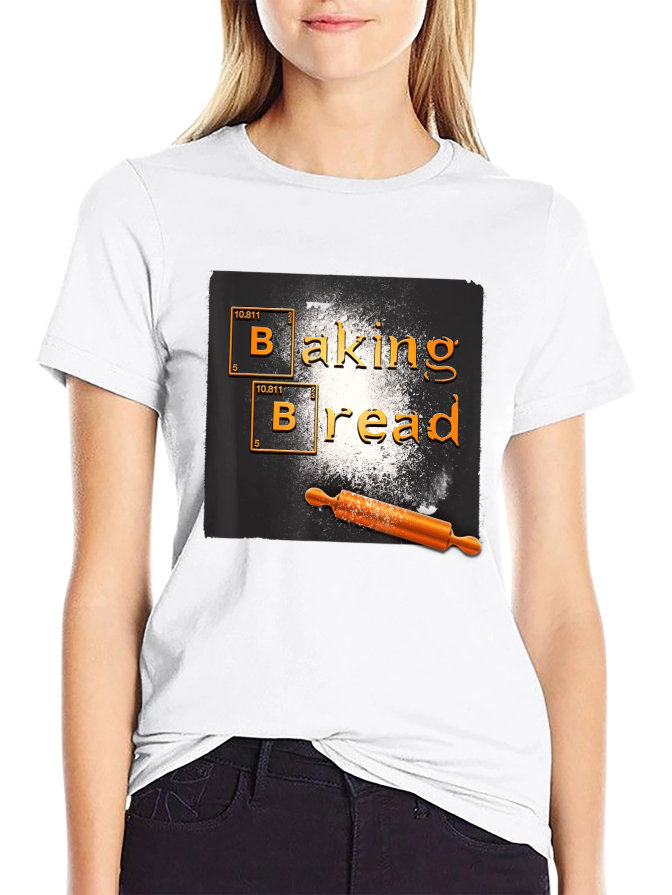 Baking Bread T-Shirt: Chemistry Design