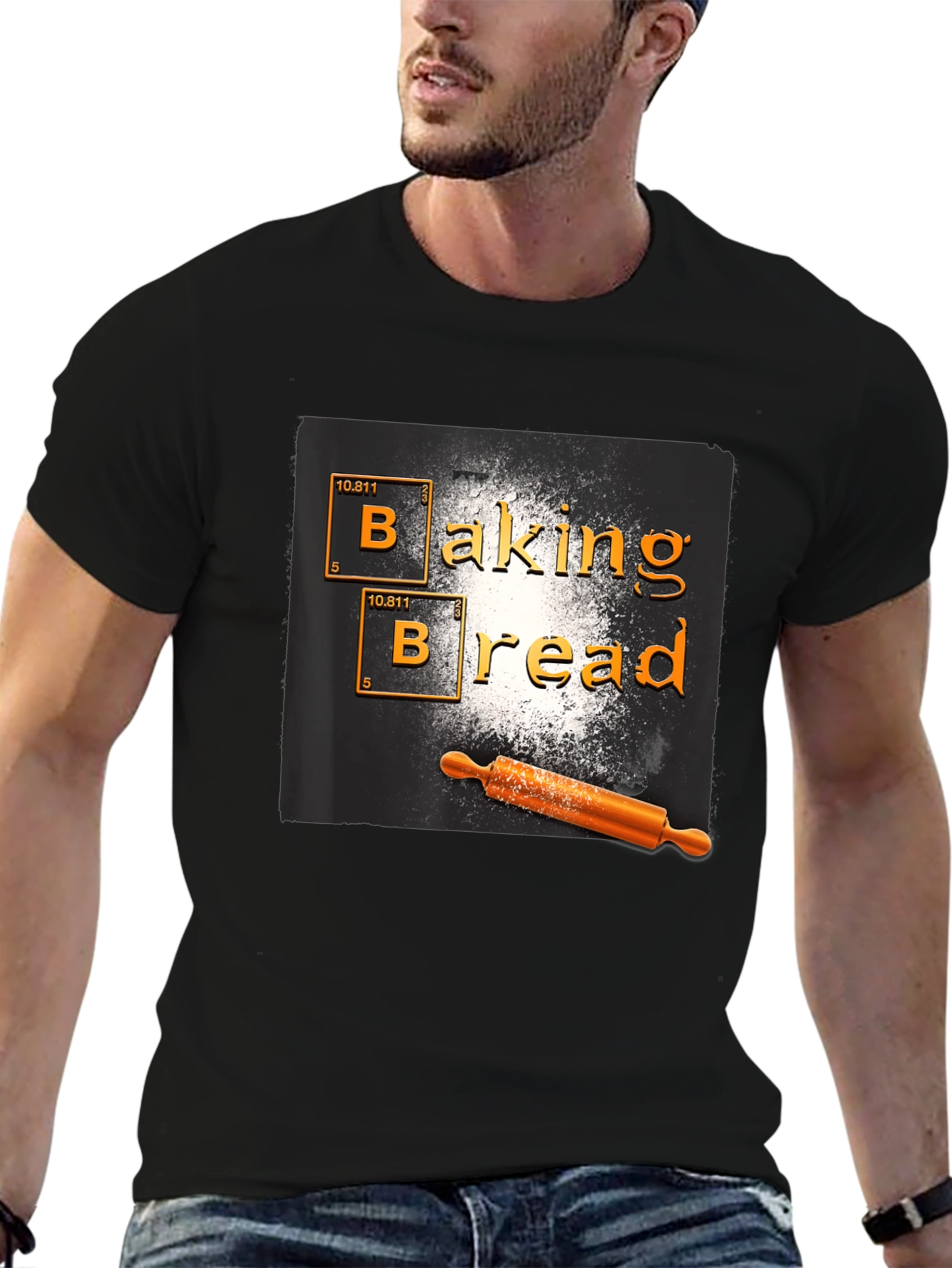Baking Bread T-Shirt: Chemistry Design