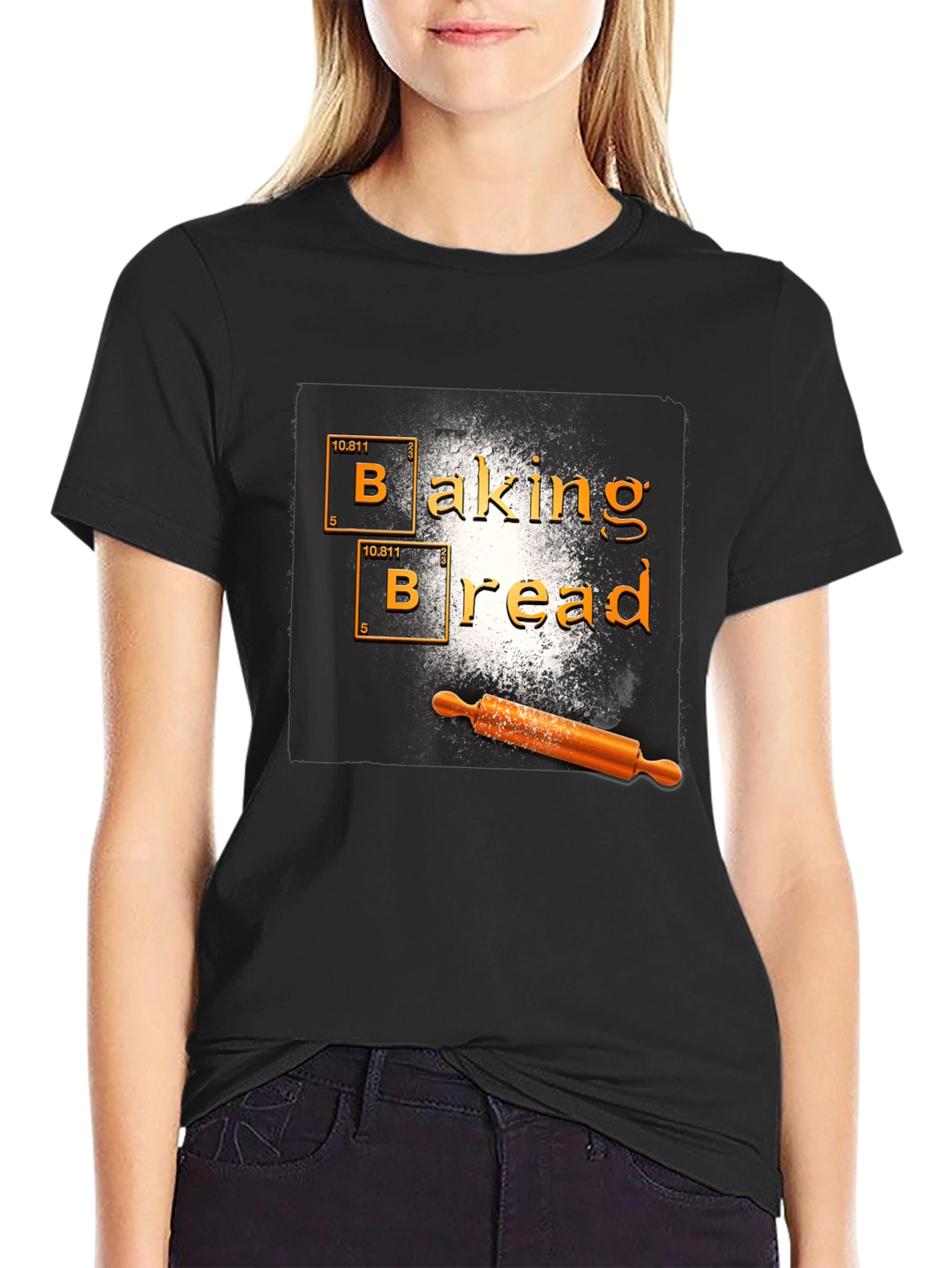 Baking Bread T-Shirt: Chemistry Design
