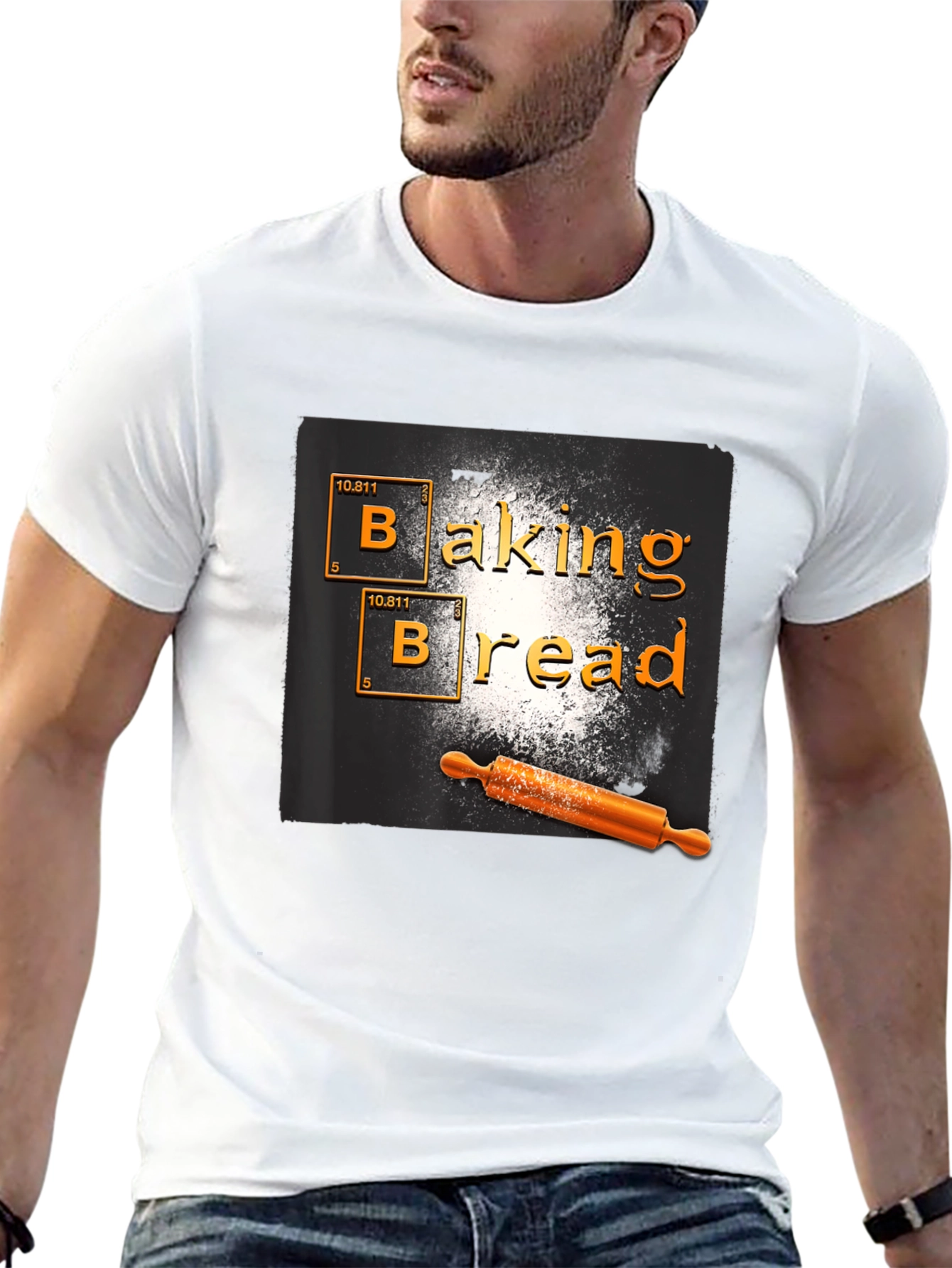 Baking Bread T-Shirt: Chemistry Design