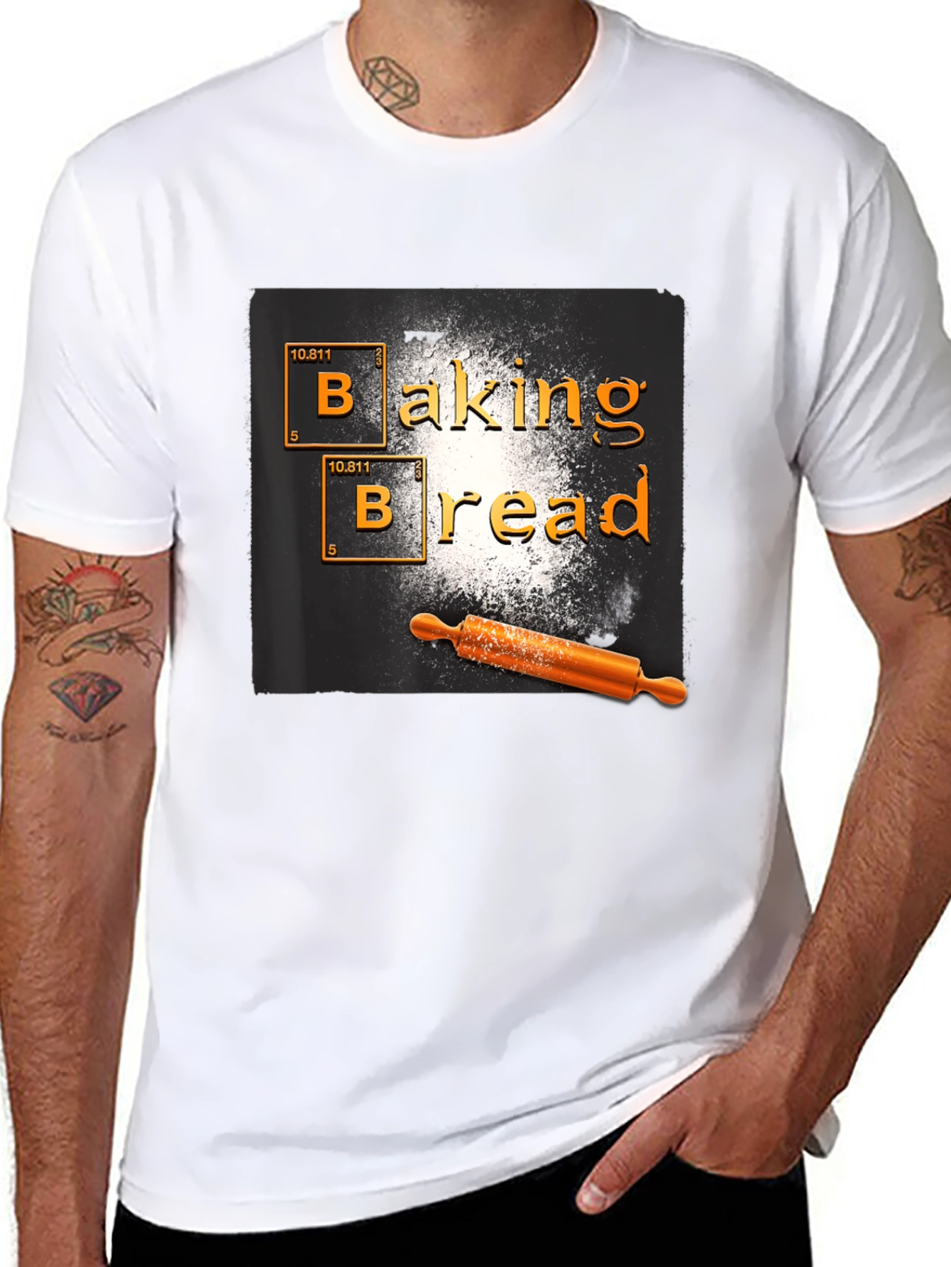 Baking Bread T-Shirt: Chemistry Design