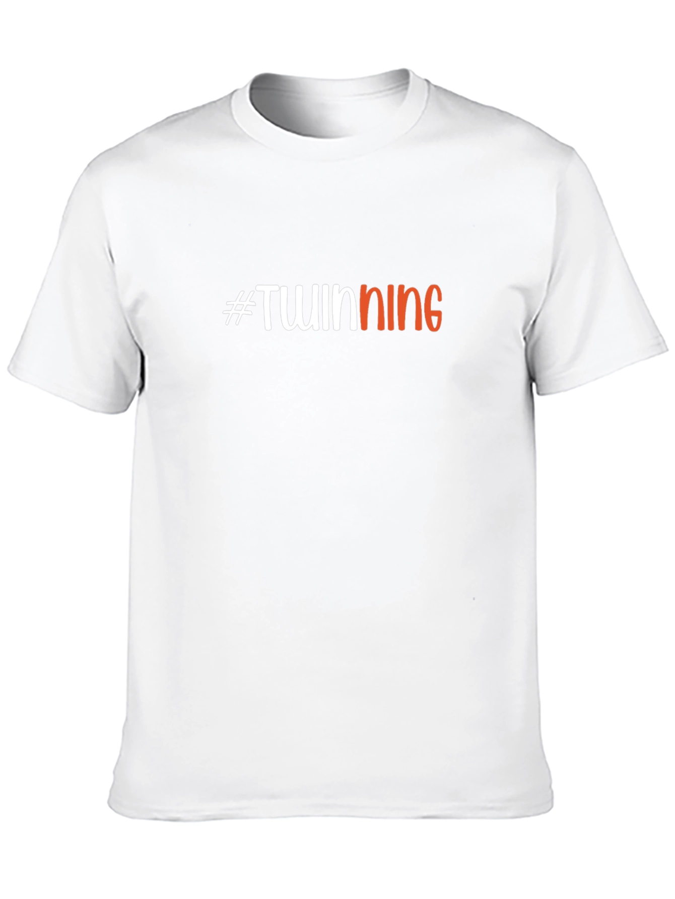 #Twinning Crew Neck T-Shirt