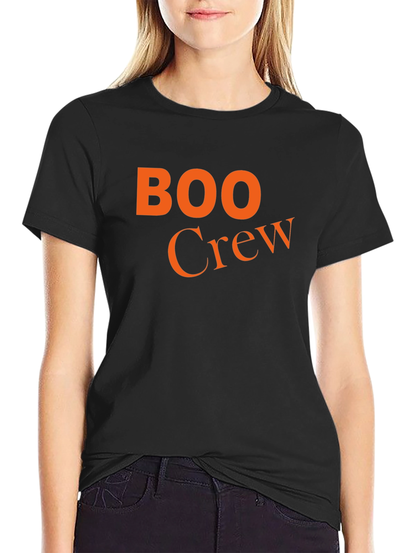Boo Crew Halloween Graphic Tee