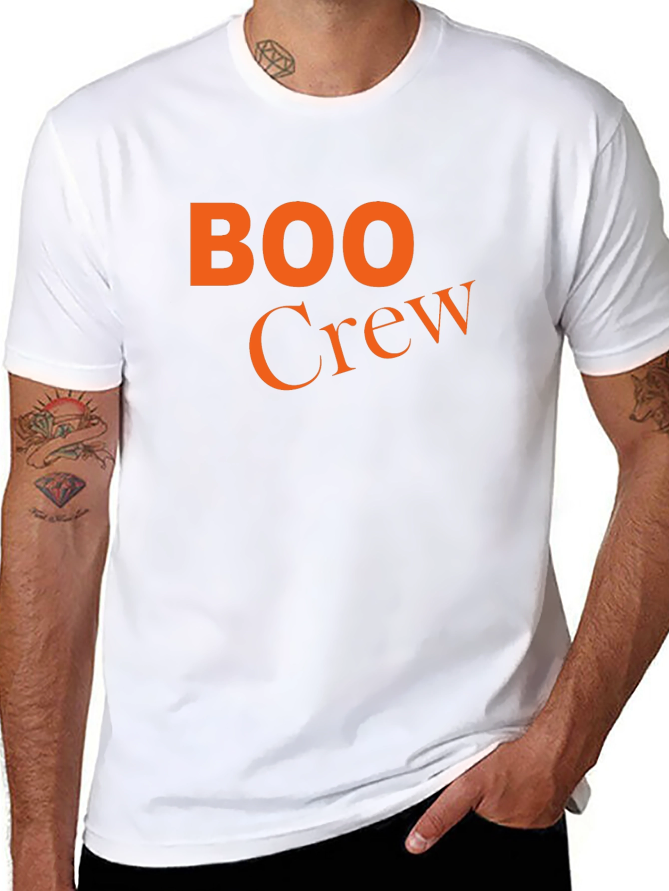 Boo Crew Halloween Graphic Tee