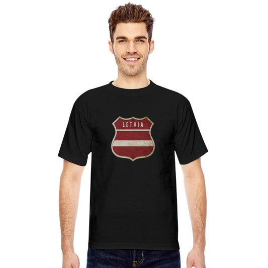 Latvia coat of arms flag design