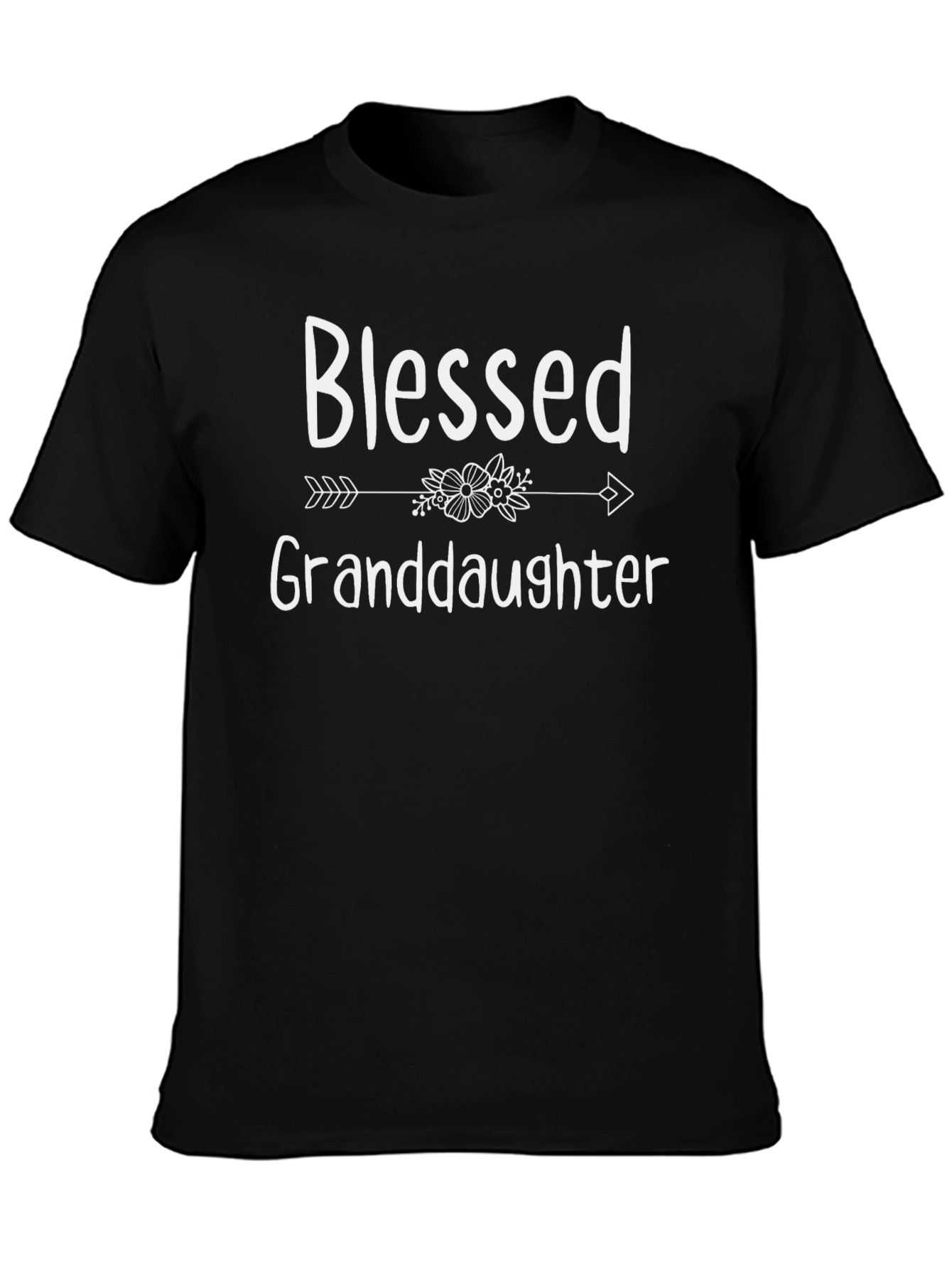 Blessed Granddaughter Graphic T-Shirt