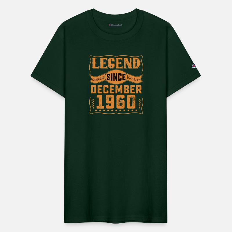 Legend Since December 1960