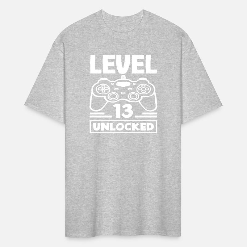Level 13 Unlocked 13th Birthday Gaming Fun