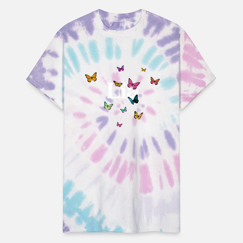 LIA - beautiful girl name with cute butterflies