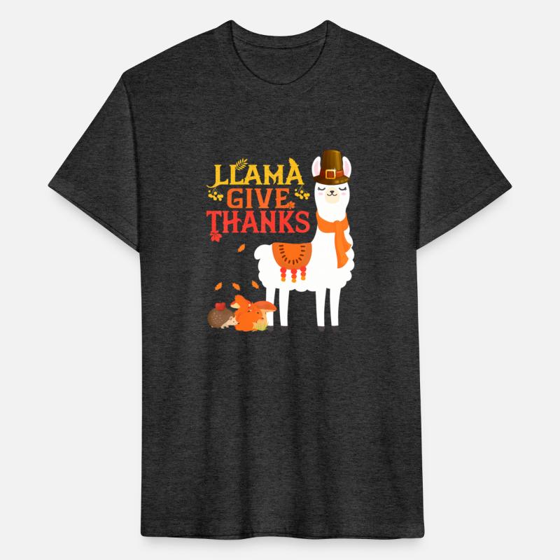 Llama Give Thanks Funny Llama Pilgrim