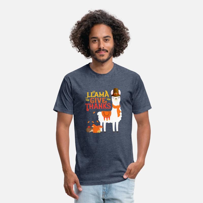 Llama Give Thanks Funny Llama Pilgrim