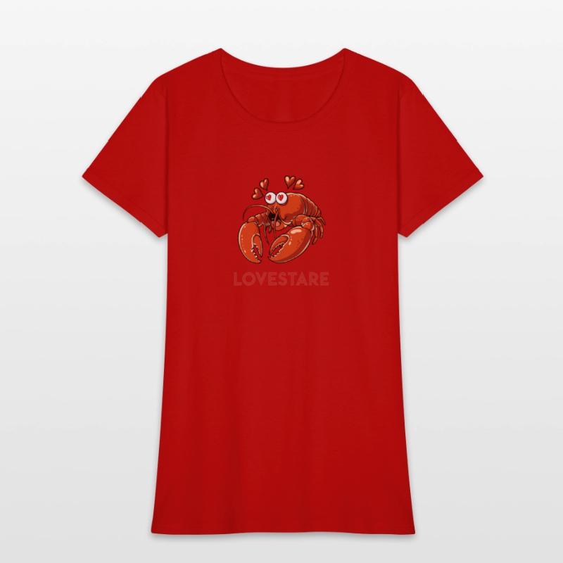 Lobster Love Stare Valentine's Day