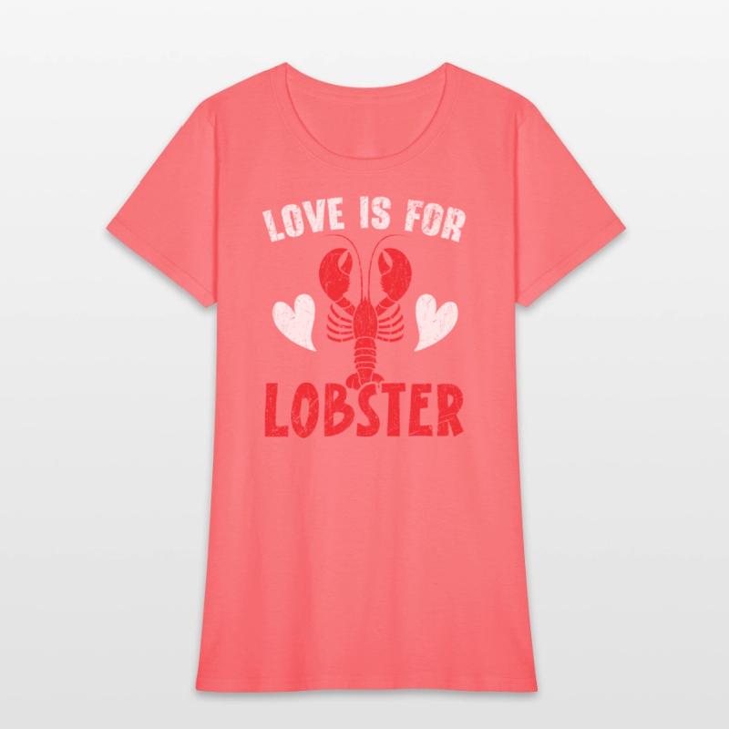 Love Is For Lobster Crawfish Eater Seafood Lobster