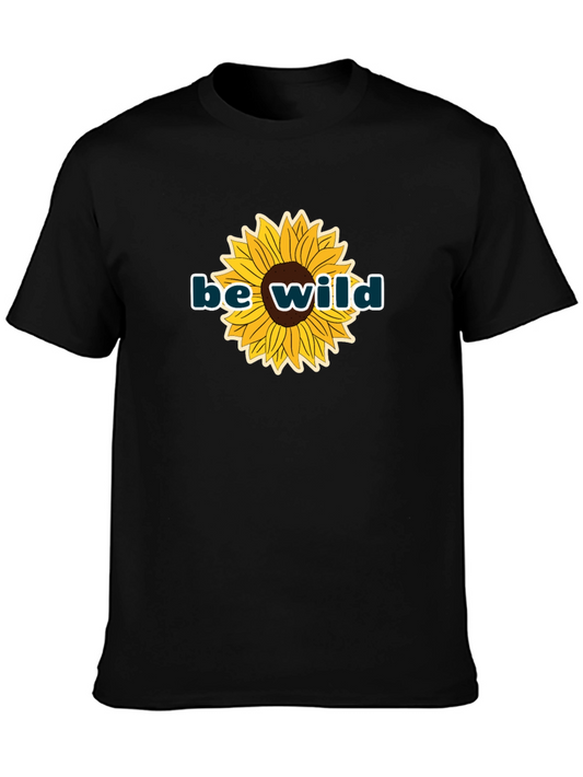 Be Wild Sunflower Graphic Tee