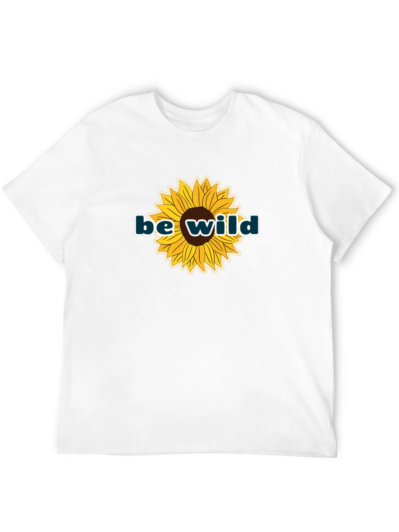 Be Wild Sunflower Graphic Tee