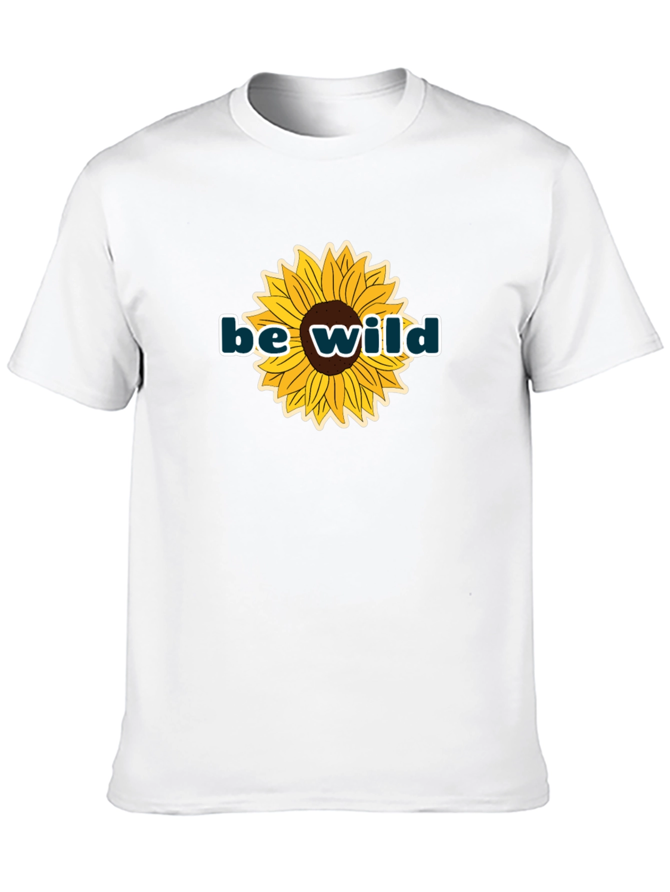 Be Wild Sunflower Graphic Tee