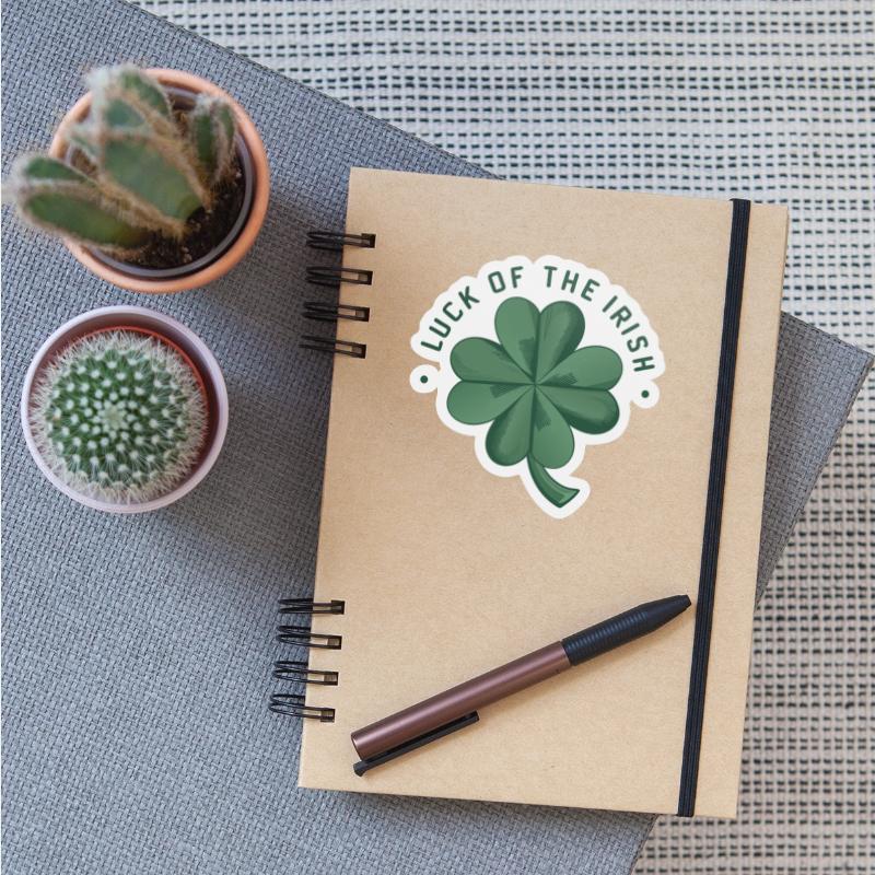 Luck of the Irish Clover Design