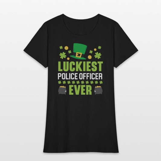 Luckiest Police Officer Ever St. Patrick's Day