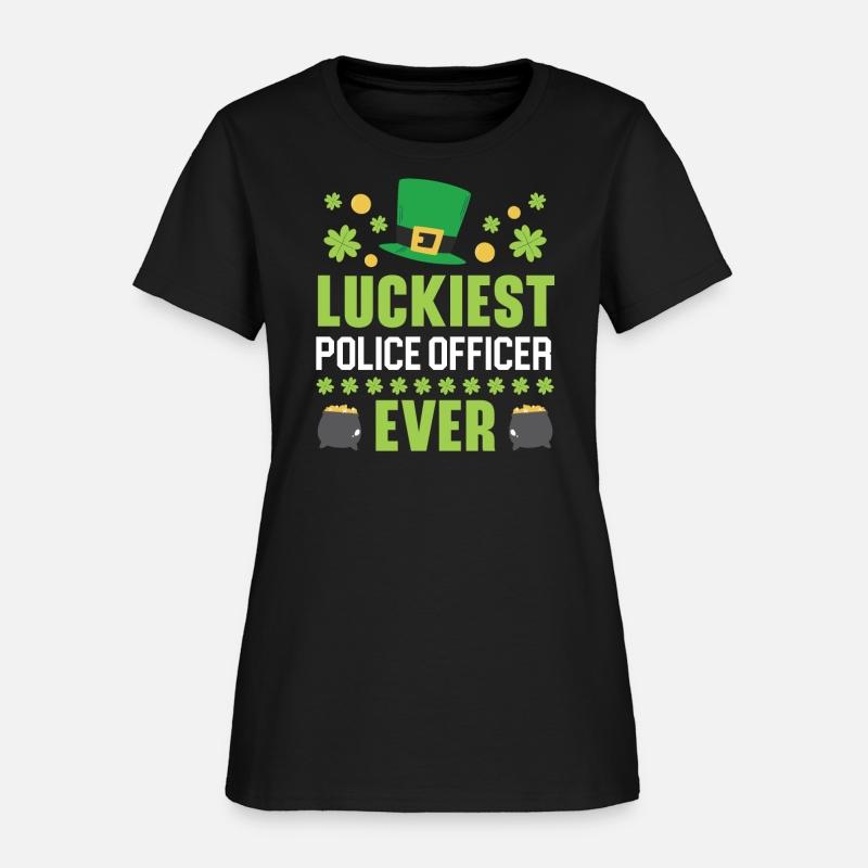 Luckiest Police Officer Ever St. Patrick's Day