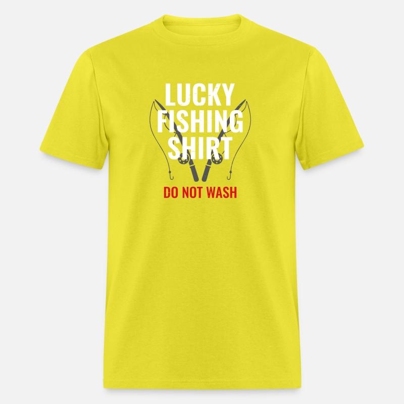 Lucky Fishing Shirt for Fish Hunter and Fisherman