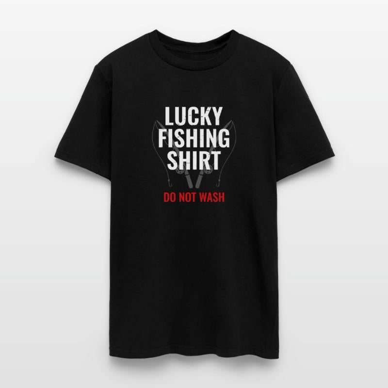Lucky Fishing Shirt for Fish Hunter and Fisherman