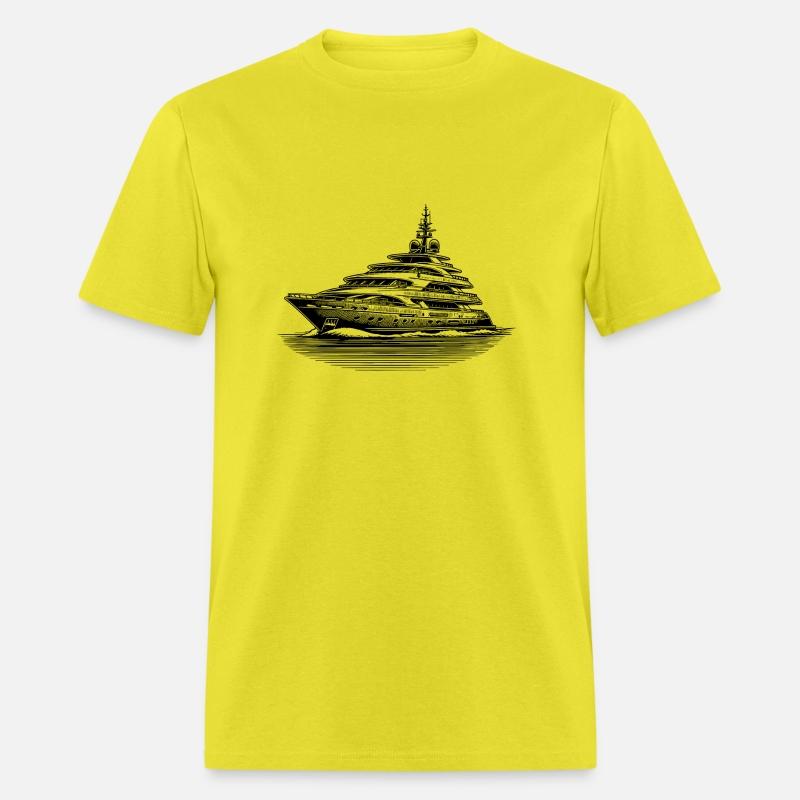 Luxury Motor Yacht On The High Seas