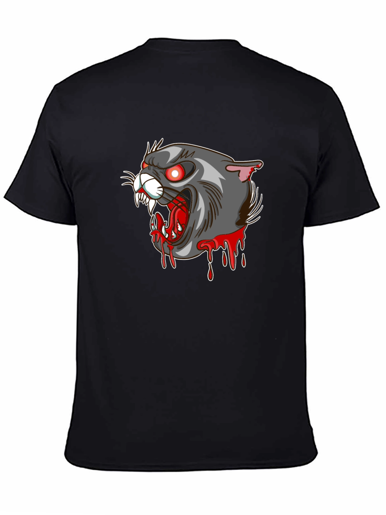 Black Cat Graphic T-Shirt