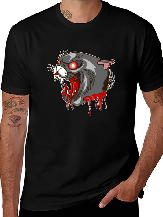 Black Cat Graphic T-Shirt