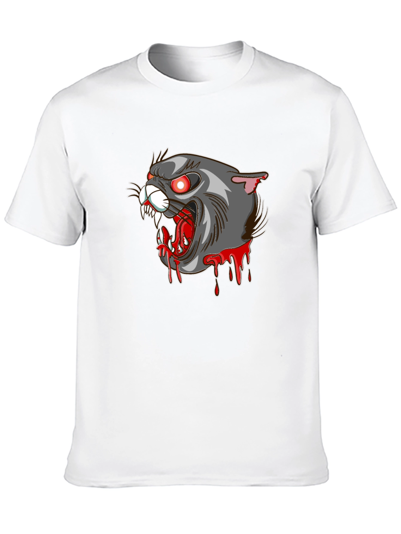 Black Cat Graphic T-Shirt