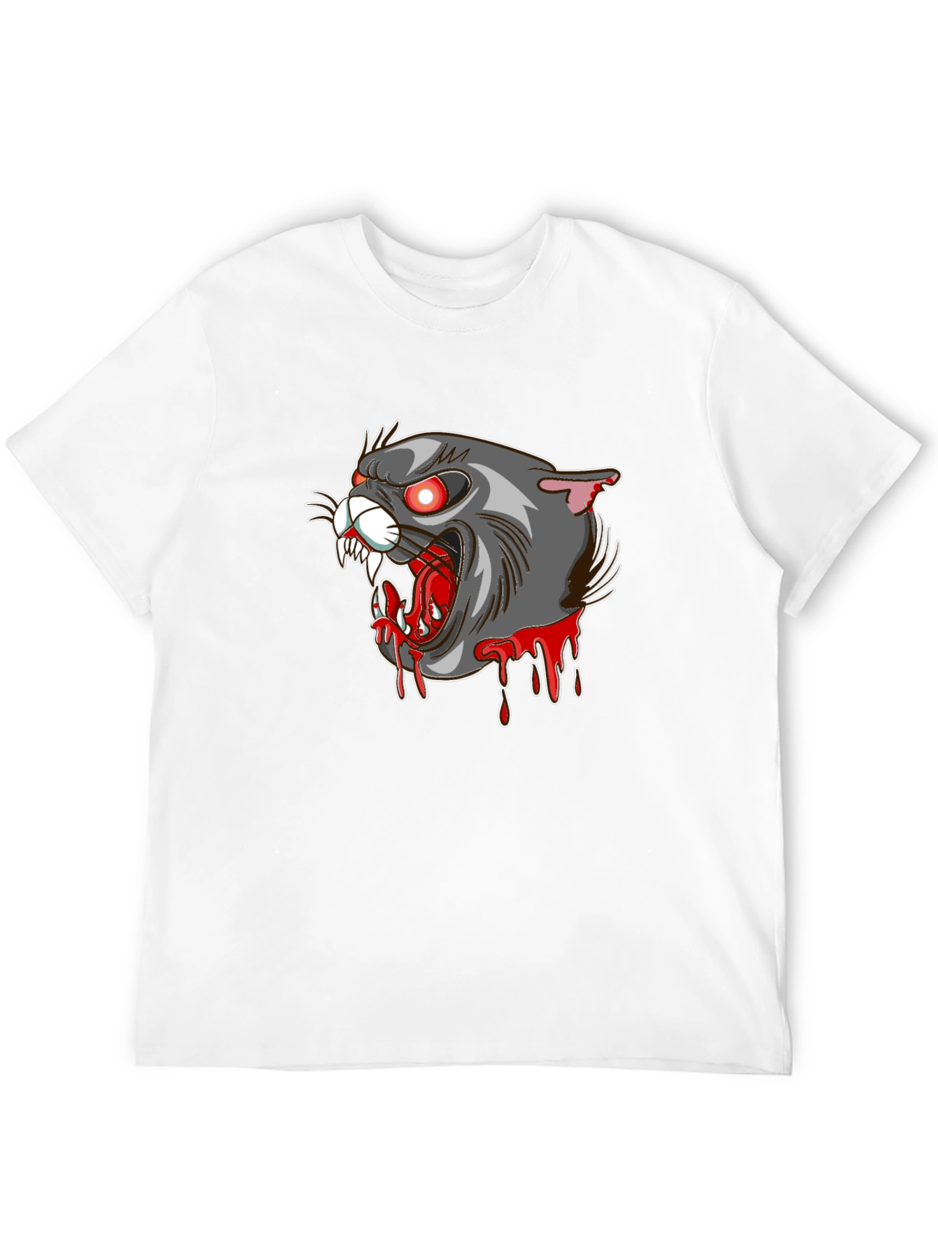 Black Cat Graphic T-Shirt